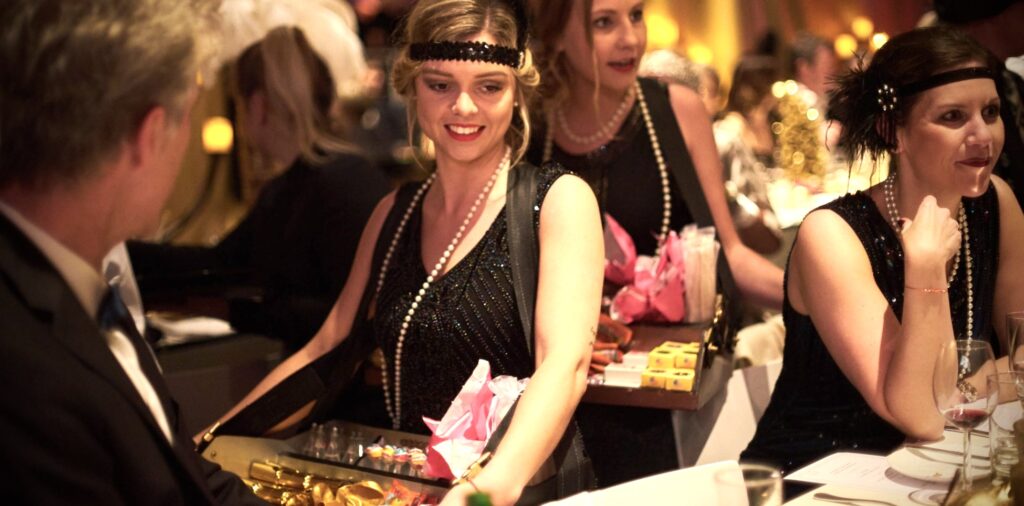 20er Jahre Walking Acts Candy-Girl